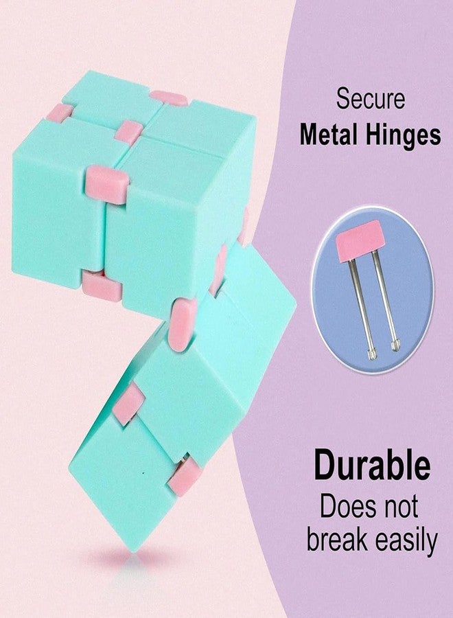 Hodaqe Infinity Cube Sensory Fidget Toy, Fidgeting Game for Adults, Cool Mini Gadget for Stress and Anxiety Relief and Kill Time, Unique Idea That is Light on The Fingers and Hands - Image 4